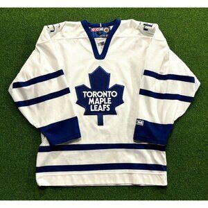 Vintage 90s Toronto Maple Leafs CCM NHL Hockey Home Jersey Medium M